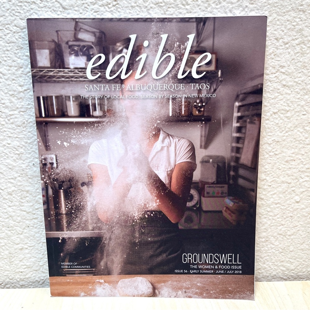 Santa Fe & Albuquerque & Taos. NM. The women & food issue’. New! 88 pages.